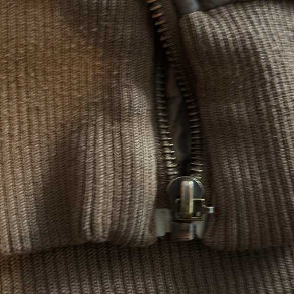 Tommy Hilfiger tan brown bumper puffer jacket Sz S - Picture 8 of 15
